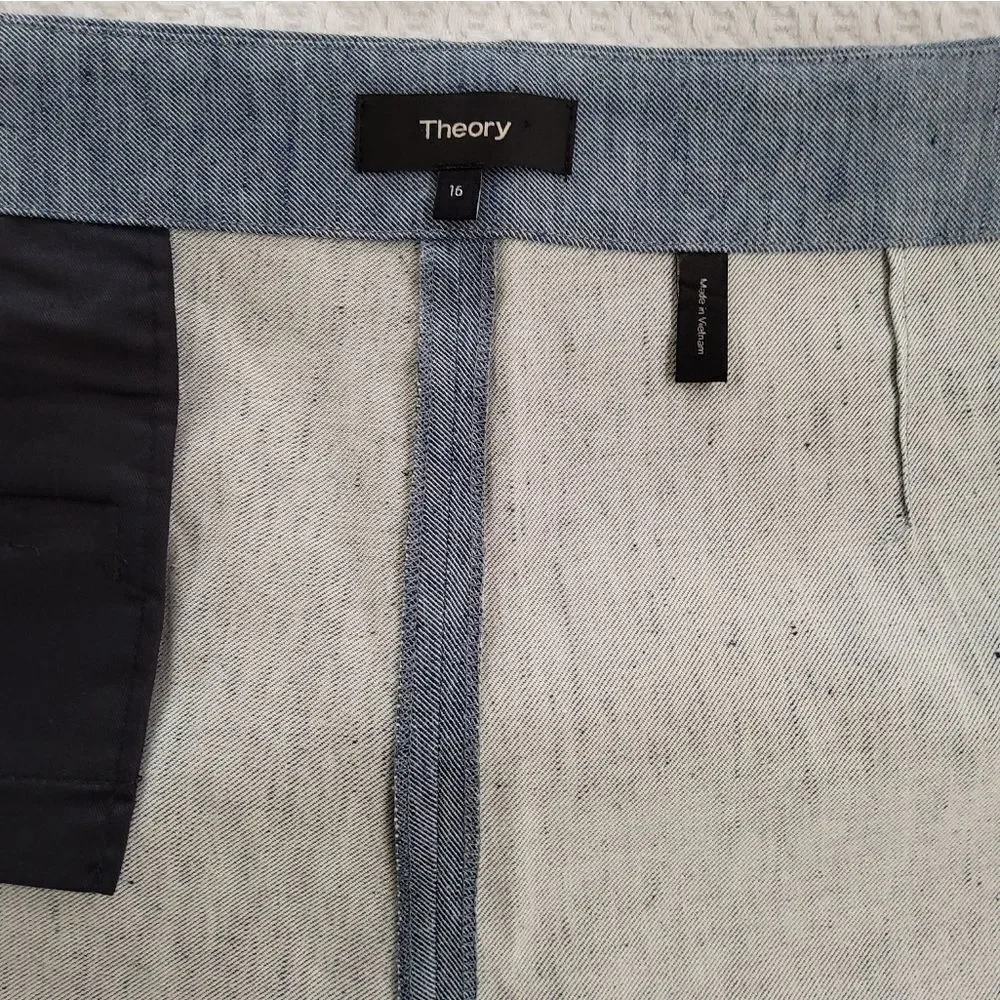 Theory lined denim